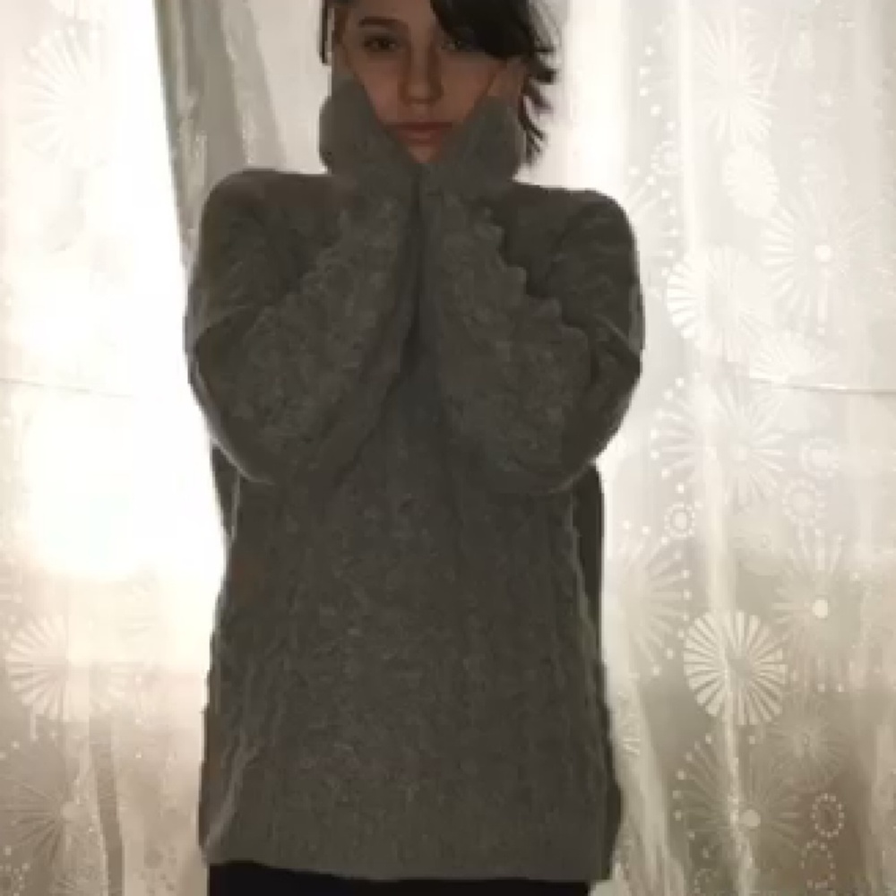 Gray Wool Sweater